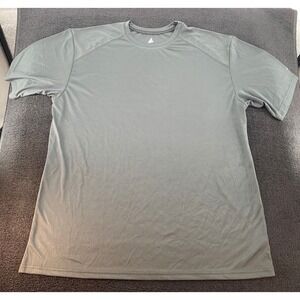 BSN Sports Performance Apparel Black Crew Neck Short Sleeve T Shirt Mens XL